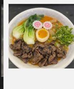 Delicious Beef Bulgogi Ramen bowl at Modu Ramen