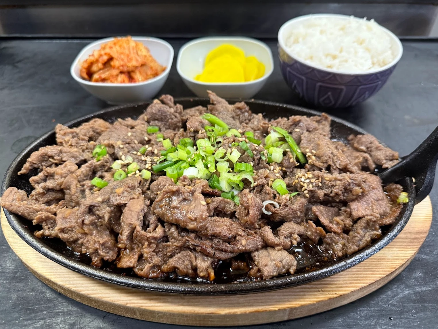 BigBoss Beef Bulgogi Set at Modu Ramen in Jacksonville