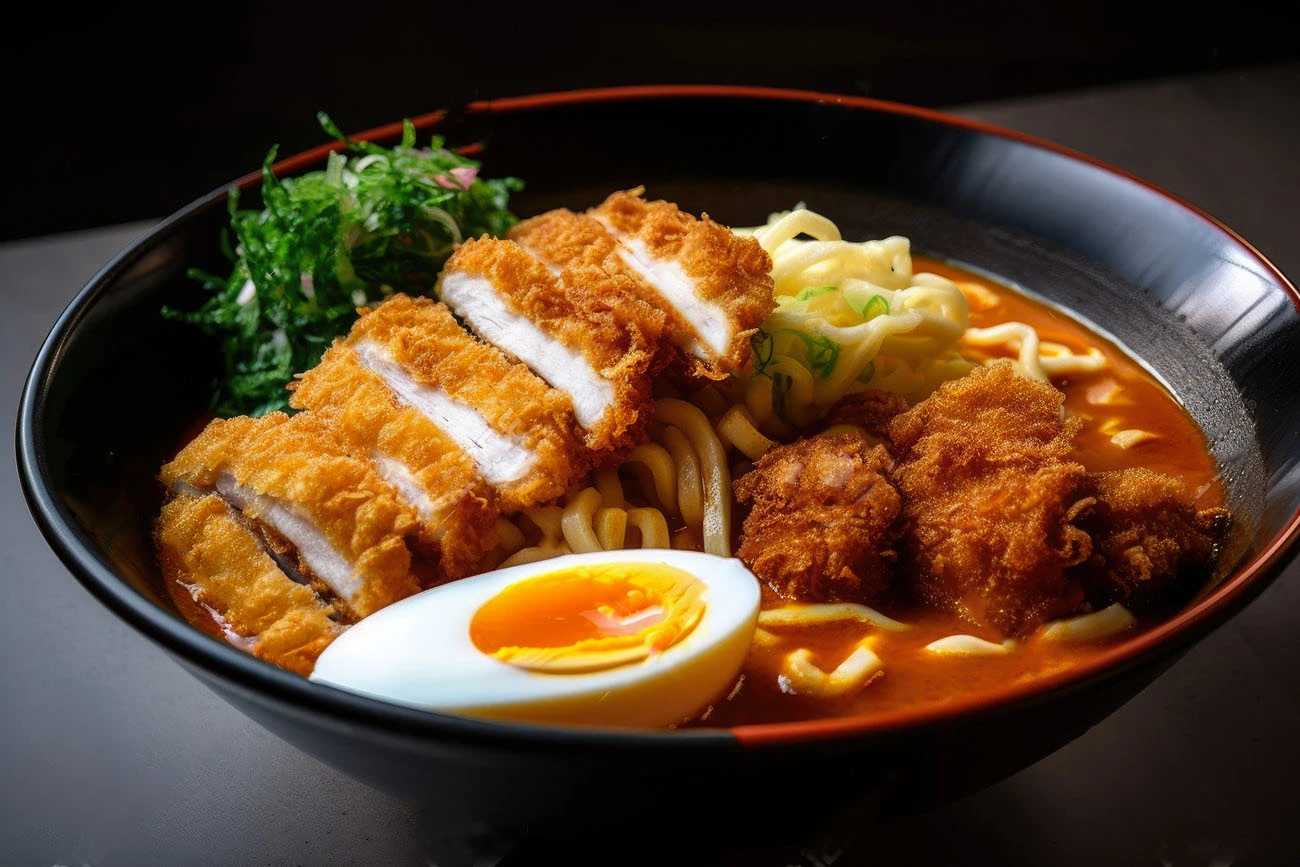 Curry Tonkatsu - Signature dish at Modu Ramen, Jacksonville's best ramen spot